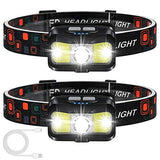 Headlamp Rechargeable, ALIPRET 1100 Lumen Super Bright Motion Sensor Head Lamp