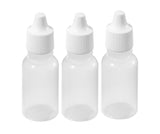 Ericotry 50 Pcs 15ml Empty Plastic Squeezable Dropper Bottles Dropping Bottles Eye Liquid Eye Liquid Dropper Vials Plug Can Removable the Lip Can Be Screwed On