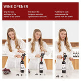 Wine Bottle Opener Rabbit Corkscrew Set-[2020 Upgraded] Demenades Wine Opener Kit