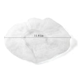 OKEKON Disposable Caps Non-woven Bouffant Dust Cap Hair Net,Elastic Free Size Bouffant Hats Disposable for Cosmetics, Beauty, Kitchen, Home, Industries, Hospital,Lightweight & Breathable 100Pcs White