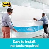 Post-it Dry Erase Whiteboard Film Surface for Walls, Doors, Tables