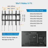 Tilt TV Wall Mount Bracket Low Profile for Most 37-70 Inch LED LCD OLED Plasma Flat