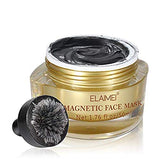 Magnetic Face Mask Mineral-Rich Magnet Mask with Magnet Pore Cleansing Removes Skin Impurities 1.7 oz