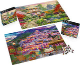 2-Pack of 1000-Piece Jigsaw Puzzles, for Adults, Families, and Kids Ages 8 and up