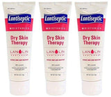 Lantiseptic Dry Skin Therapy with Lanolin Fragrance Free 4 oz Tube - Pack of 3