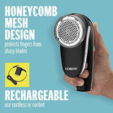 Conair Rechargeable Fabric Defuzzer/Shaver, Black