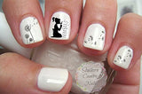 Dandelion Girl Nail Art Decals