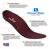 Powerstep unisex adult Pinnacle Maxx Orthotic Insole Shoe Inserts