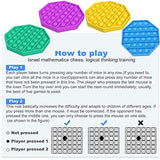 YEAHPY Push pop Bubble Fidget Toy, Stress Relief and Anti-Anxiety Tools Sensory