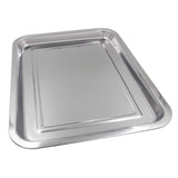 Tattoo Stainless Steel Tray - Autdor 2 Pack Stainless Steel Tattoo Trays 13.5" X 10" Dental Medical Tray Body Piercing Instrument Tray Flat Tool for Tattoo Supplies, Tattoo Kits