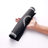 ONNPNN Nail Art Silicone Hand Pillow Cushion Foldable Manicure Table Mat Desk Pad Practice Workspace Design Plate Arm Rest Cover Cute Dot Lace Pattern Washable Beauty Care Salon Tool, Rose Red