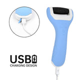 Electric Callus Remover, Rechargeable Foot File Callus Remover Professional, 2-Speed Pedicure Tool for Remove Calluses, Hard, Dry, Dead, Cracked Skin, Includes 2 Coarses