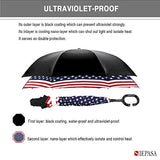 Spar. Saa Double Layer Inverted Umbrella with C-Shaped Handle, Anti-UV