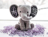 Personalized Birth Stat Elephant