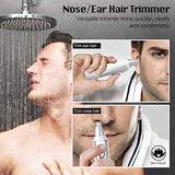 Ear and Nose Hair Trimmer Clipper - 2020 Professional Painless Eyebrow and Facial Hair