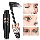 4D Fiber Lash Mascara Cream Extension (2 Pack) - Thicken & Lengthen, Long-Lasting Waterproof Voluminous Eyelashes, Smudge-proof, Natural & Non-Toxic