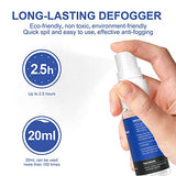 Anti Fog Spray for Glasses, Safe for Anti Reflective Lenses & All Lenses|Defogger