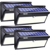 BAXIA TECHNOLOGY Solar Lights Outdoor, Wireless 100 LED Solar Motion Sensor Lights