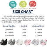 Sawimlgy Newborn Infant Baby Girl Boy Cotton Booties Stay On Sock Slippers