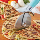 KitchenAid Classic Pizza Wheel, 9-Inch, Aqua Sky
