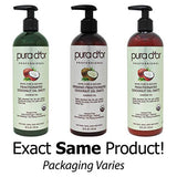 PURA D’OR Organic Fractionated Coconut Oil (16oz / 473ml) USDA Certified 100% Pure