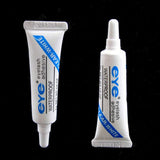 2-Pack of White to Clear Water Resistant Strip Fake Lash Adhesive Glue 0.25 ea