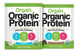 Orgain Organic Plant Based Protein Powder Travel Pack, Vanilla Bean - Vegan, Low Net