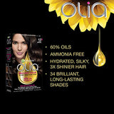 Garnier Olia Ammonia-Free Brilliant Color Oil-Rich Permanent Hair Color, 1.0 Black