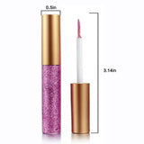 10 Colors Liquid Glitter Eyeliner, Metallic Shimmer Glitter Eyeshadow, Long Lasting Waterproof Sparkling Eyeliner Eye Shadow