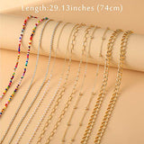 17 MILE 6 PCS Face Mask Chain Holder Glasses Chain Lanyard for Women Girls
