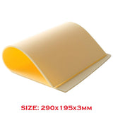 5Pcs Tattoo Practice Skin Packs, Tazay 8 x 12" 3MM Thick Silicone Blank Tattoo Practice Skin Pads Double Sides Fake Practice Skin for Beginners and Artist for Microblading Supplies Tattooing Supplies