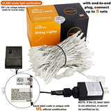 Twinkle Star 66FT 200 LED Indoor Fairy String Lights, Plug in String Light 8 Modes