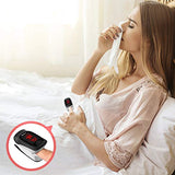 Fingertip Pulse Oximeter, Blood Oxygen Saturation Monitor with Alarming Beep