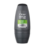 Dove Men+Care Extra Fresh Roll-On Deodorant (6 x 50 ml)