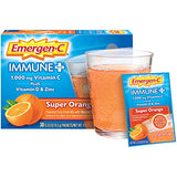 Emergen-C Immune+ 1000mg Vitamin C Powder, with Vitamin D, Zinc, Antioxidants