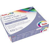 Pentel Arts Oil Pastels, 432 Piece Classroom Size Pack (PHN-12CP), Assorted