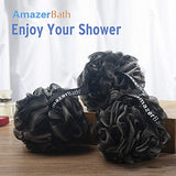 AmazerBath Shower Sponge Bath Loofahs for Shower 75g for Body Wash Bathroom