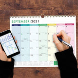 2021-2022 Calendar - 18 Monthly Wall Calendar with Thick Paper, 14.6" x 11.5"