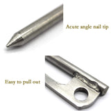 Fly Array 4.7 Inch Aluminum Outdoors Tent Stakes Pegs
