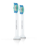 Genuine Philips Sonicare Simply Clean replacement toothbrush heads, HX6012/04, 2-pk