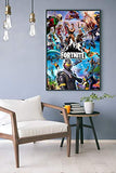 Fort_nite Poster Battle Royale Video Game Posters Wall Art Gaming Painting