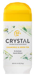 Crystal Deodorant Solid Stick 2.5 Ounce Chamomile & Green Tea (Pack of 2)