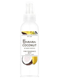 Banana Coconut Perfume Mist by Body Exotics 4 Fl Oz 118 Ml ~ the Perfect Tropical Blend of Ripe Banana and Caribbean Coconut