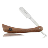 Haryali Professional Barber Straight Edge Razor For Men With Wood Handle