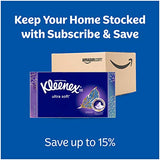 Kleenex Ultra Soft Facial Tissues, 8 Rectangular Tissue Boxes, 120 Tissues per Box
