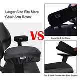 Aloudy Ergonomic Memory Foam Office Chair Armrest Pads, Comfy Gaming