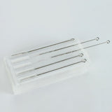 100 Pieces Tattoo Mixed Needles- 3RL, 5RL, 7RL, 9RL, 3RS, 5RS, 7RS, 9RS, 5MS, 7MS Manufactured By Skin Companion Free with Transfer Stencil Paper 5 Sheets (Mixed Needles Only)
