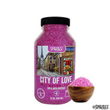 Spazazz SZCPA SPZ-301 Paris City of Love Destination Crystals Container, 22 oz. Aromatherapy, Fuscia