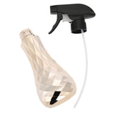 Water Spray Empty Bottles, 300ml Refillable Plastic Hairdressing Water Sprayer Barber Spray Bottle Container Haircut Tool for Plants Watering and Salon Hairdressing Hair Styling (Gold)