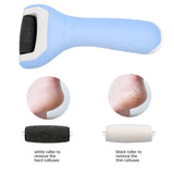 Electric Callus Remover, Rechargeable Foot File Callus Remover Professional, 2-Speed Pedicure Tool for Remove Calluses, Hard, Dry, Dead, Cracked Skin, Includes 2 Coarses